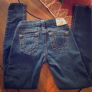 True Religion stretch skinny jeans in a size 26 👖